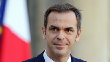 Olivier Véran, lorsqu'il était encore porte-parole du gouvernement, le 15 novembre 2023 à l'Élysée 