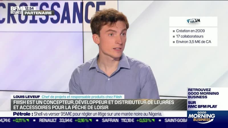 Louis Leveuf (Fiiish): Fiiish est un concepteur, développeur et distributeur de leurres et accessoires pour la pêche de loisir - 12/08