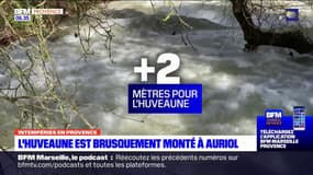 Intempéries en Provence: l'Huveaune sort de son lit, le retour à la normal prévu dans les prochaines heures