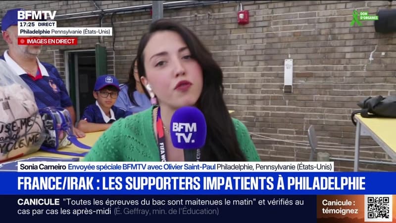 Mondial 2026: les supporters français se préparent avant France-Irak, un match menacé par les orages