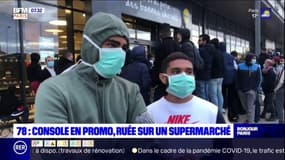 Yvelines: ruée dans un supermarché d'Orgeval après l'annonce d'une promotion sur une console