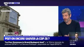 Jean-François Julliard (Greenpeace) sur la lutte contre le réchauffement climatique: "On a besoin de plans d'action concrets"