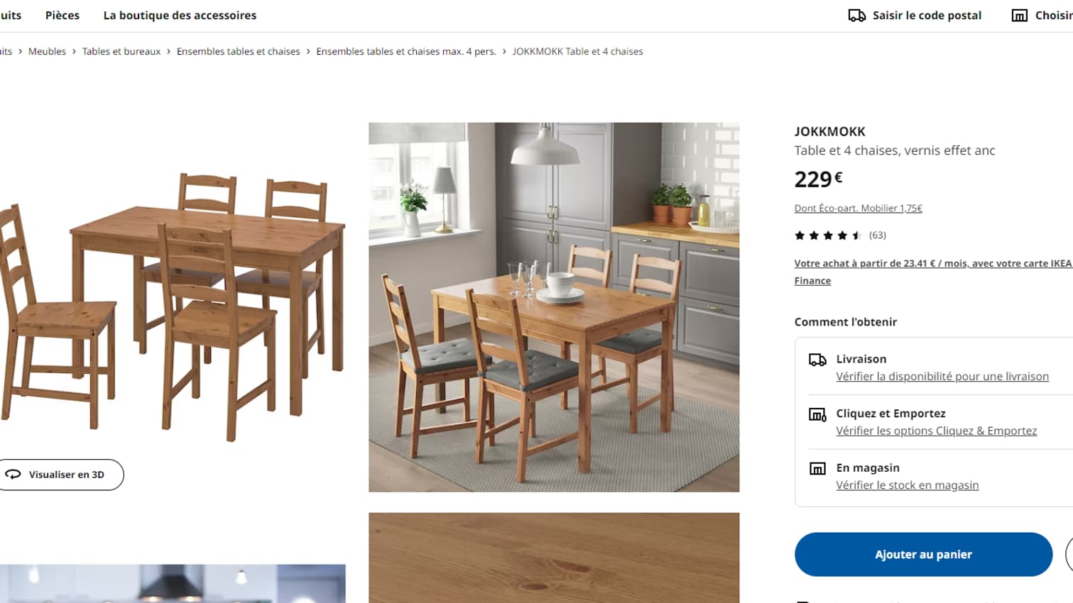 Table et chaises Ikea. Table et chaises Ikea.