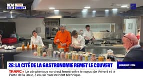 Lyon: la Cité internationale de la gastronomie rouvre ses portes