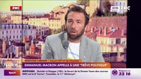 "On a un président qui n'assume pas le résultat des élections", s'indigne Bérenger Cernon, député LFI/NFP de l'Essonne