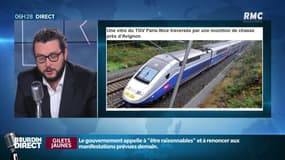 Comment une munition de chasse a-t-elle pu traverser la vitre d'un TGV Paris-Nice?