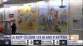 La RATP célèbre les 60 ans d'Astérix en renommant des stations de métro