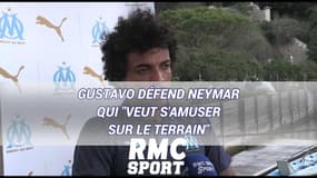 Gustavo défend Neymar qui "veut s'amuser sur le terrain"