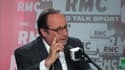 François Hollande sur RMC: "Ca fait du bien ces séances de dédicaces pour celui qui signe et ceux qui viennent!"