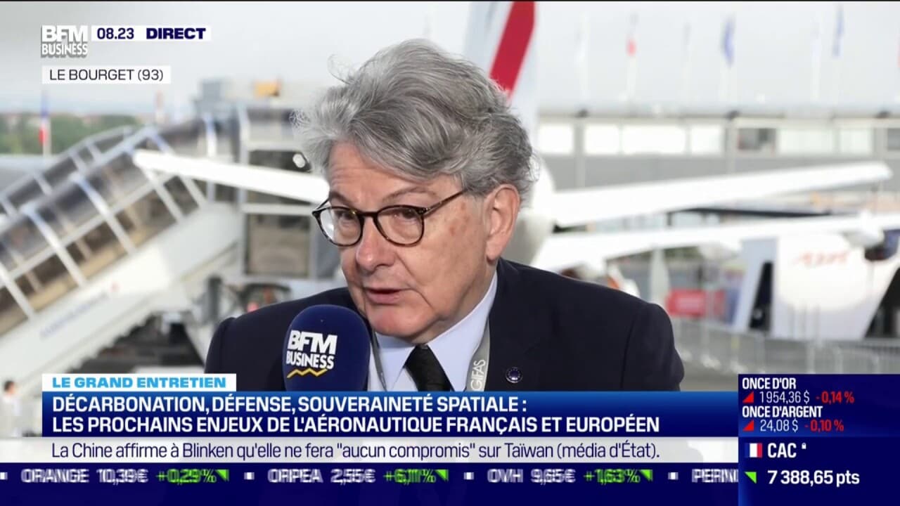 Bourget 2023 "On n'est surtout pas sur l'absurdité des quotas, nous