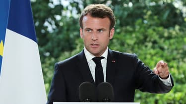 Emmanuel Macron le 8 juillet