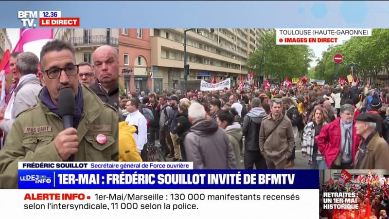 Frédéric Souillot (FO) demande 
