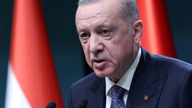 Le président turc Recep Tayyip Erdogan, à Ankara le 1er février 2022 