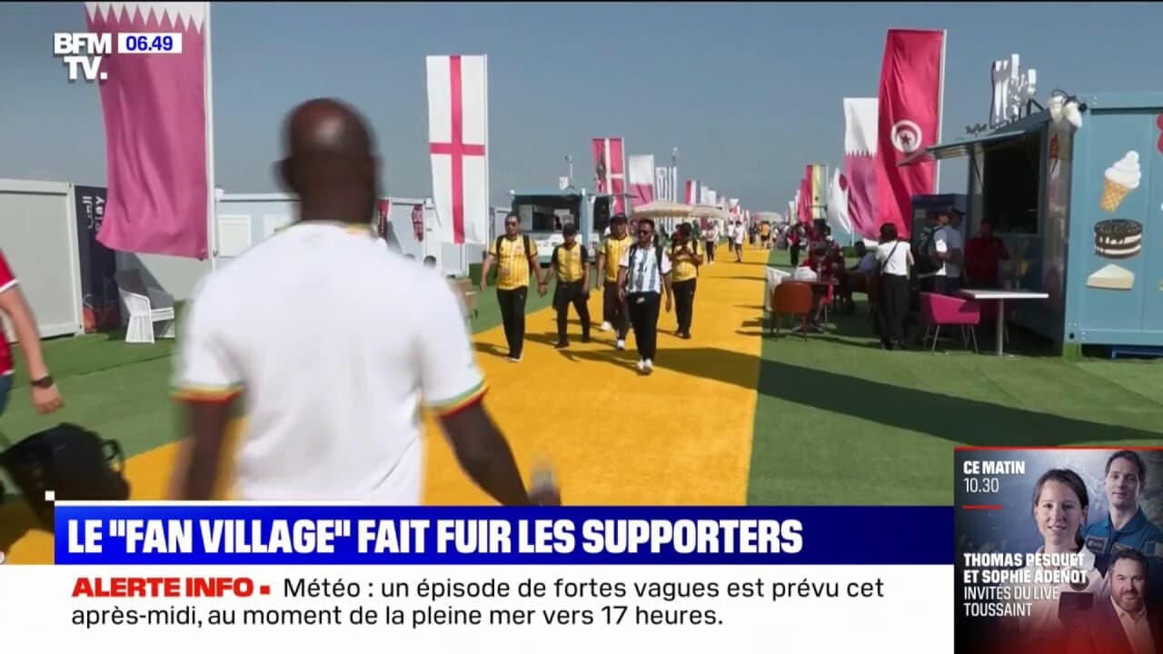 Mondial 2022 dans les coulisses du "fan village" de Doha, où beaucoup