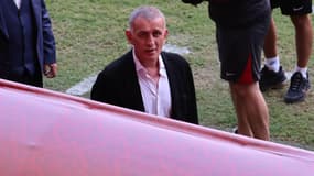 İbrahim Haciosmanoglu, président de la fédération turque de football, à Izmir le 8 septembre 2024