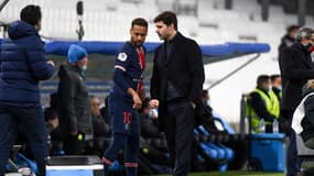 Mauricio Pochettino et Neymar