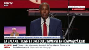 Hommage à Charlie Kirk: "C'est un événement politique et religieux", observe Pascal Perrineau, politologue