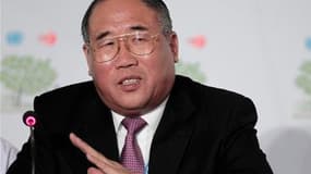 Le négociateur chinois en chef sur la question du climat, Xie Zhenhua, à Cancun. Chine a proposé, pour la première fois, de soumettre ses objectifs volontaires en termes d'émissions de dioxyde de carbone à une résolution onusienne contraignante, ce qui re