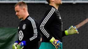 Marc-André ter Stegen et Manuel Neuer.