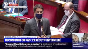 Gabriel Attal: "Depuis le début de cette crise, notre seule boussole a été la protection de la santé des Français"