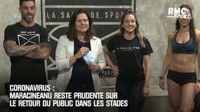 Coronavirus : Maracineanu reste prudente sur le retour du public dans les stades