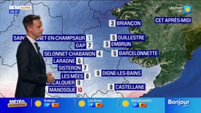 Météo Alpes du Sud: du vent, des éclaircies et des flocons ce vendredi, 10°C prévus à Manosque