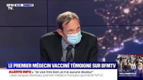 Le Dr Jean-Jacques Monsuez, premier médecin français à avoir été vacciné contre le Covid-19, témoigne sur BFMTV