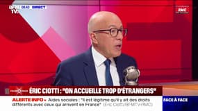 Loi immigration: "Je souhaite qu'il y ait un texte", déclare Éric Ciotti