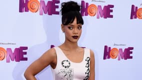 Rihanna lors de la première du film "Home".
