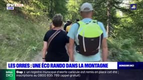 Les Orres: des randonnées en montagne pour sensibiliser au changement climatique