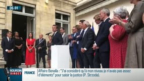 Emmanuel Macron sur l'affaire Benalla: "C'est moi et moi seul le responsable"