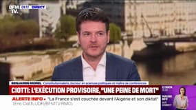 Exécution provisoire: "Cela permet d'éviter un dommage plus grand à la société", explique le constitutionnaliste et docteur en science politique Benjamin Morel