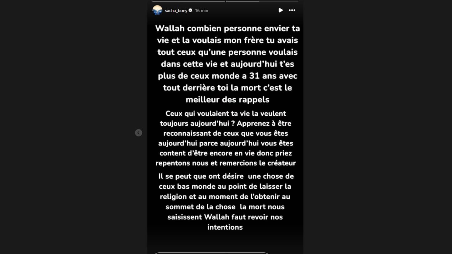 L'hommage de Sacha Boey à Werenoi