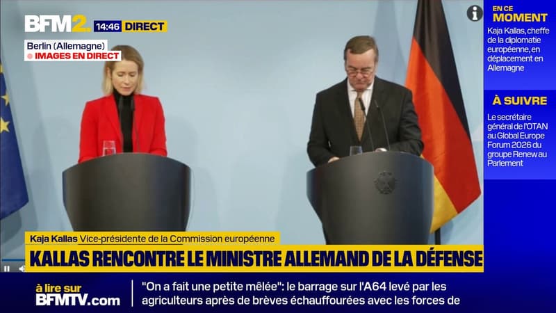 "Les États-Unis sont un allié indispensable", assure la cheffe de la diplomatie européenne qui concède que les "relations ne sont pas aussi bonnes qu'avant"