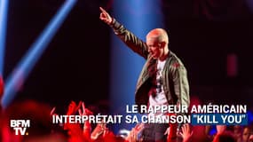 Eminem sème la panique sur scène avec de faux coups de feu
