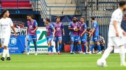 Caen a débuté sa saison de National avec un but de Yann M'Vila, 8 août 2025