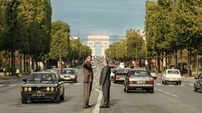 Claes Bang et Michel Fau dans "L'Inconnu de la Grande Arche", en salles ce 5 novembre