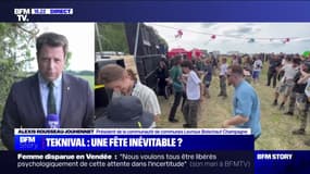 Teknival: "C'est nous qui faisons le boulot de l'organisation" déplore Alexis Rousseau-Jouhennet (président de la communauté de communes Levroux, Boischaut, Champagne)