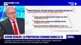 Covid-19 à l'école: le recteur de l'académie d'Aix Marseille justifie le nouveau protocole sanitaire