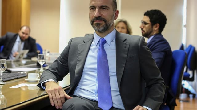 Dara Khosrowshahi, le nouveau patron d'Uber.