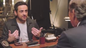 Camille Combal et Jean-Pierre Foucault.