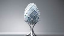 Bugatti et Asprey ont dévoilé une collection d'œufs ornementaux début avril 2023. 