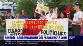 Rentrée : rassemblement des « sans fac » à Lyon