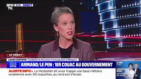 Lucie Castets : "Je pense qu'il ne faut pas recevoir le Rassemblement national à Bercy"