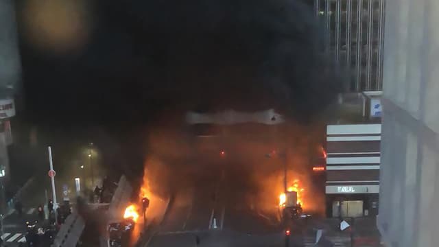 L'incendie à gare de Lyon