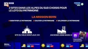 Loto du patrimoine: deux sites pour les Alpes-du-Sud