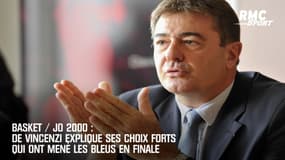 Basket / JO 2000 : De Vincenzi explique ses choix forts qui ont mené les Bleus en finale