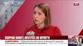 TVA sociale: Sophie Binet (CGT) estime que le terme "dérange" le gouvernement