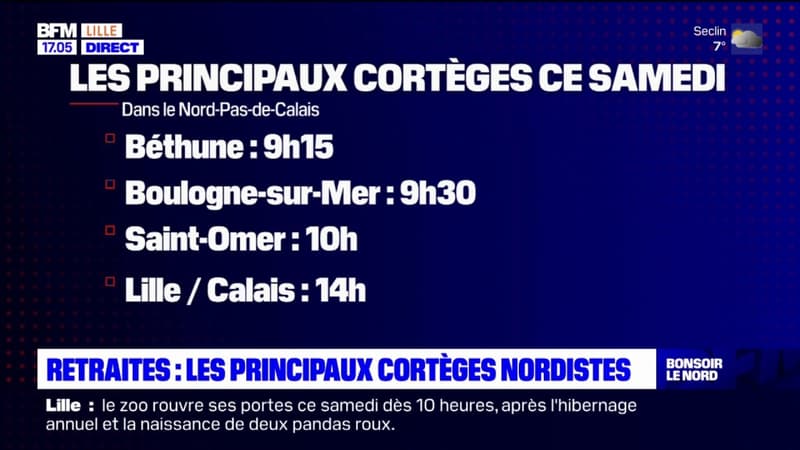 4e journée de mobilisation: les principaux cortèges nordistes ce samedi
