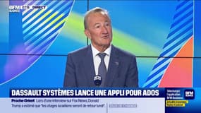 Bernard Charlès (Dassault Systèmes) : Dassault Systèmes lance une appli pour ados - 09/10